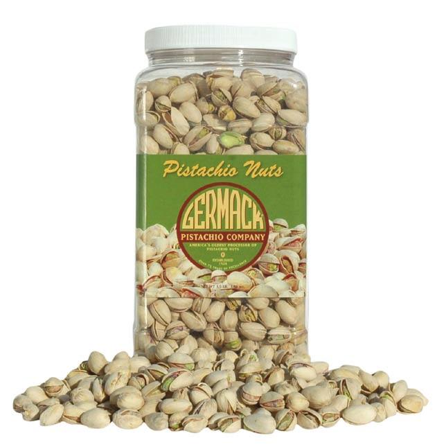 GERMACK GRAB-N-GO JARS Our resealable plastic jars offer the finest quality nuts and snacks. Perfect for on-the-go snacking. Available in 4 different sizes.