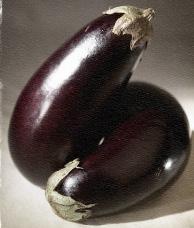 Eggplant Low in Saturated Fat, Sodium, and Cholesterol High in Dietary Fiber, Folate, Potassium, Manganese, Vitamin C, Vitamin K, Thiamin, Niacin, Vitamin B6, Pantothenic Acid, Magnesium, Phosphorus