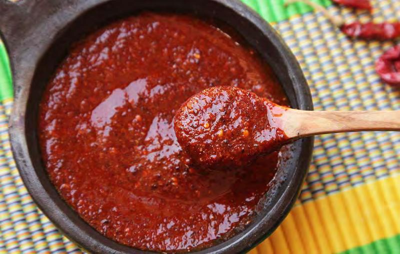 Yucatan Chili Spice Paste Yield: 1/2 cup 1 tablespoon ground cumin 1 teaspoon ground coriander 1 teaspoon cayenne pepper 2 cloves garlic, crushed 1 ounce bitter chocolate 1 tablespoon granulated