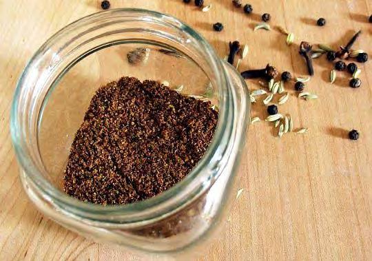 Chinese Five-Spice Powder 1 Yield: 1/4 cup 2 whole star anise 2 teaspoons Szechuan peppercorns (or generic peppercorns) 1 teaspoon cloves 1 teaspoon fennel 1 teaspoon coriander seed (optional) 1 each
