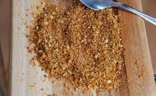 Dukka - Egyptian Spice Mix 1 cup whole blanched almonds or 1 cup hazelnuts 1/3 cup whole coriander seed 3 tablespoons cumin seeds 1 teaspoon kosher salt or 1 teaspoon coarse sea salt 2 tablespoons