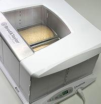 Place product in the oven (proof box) and allow to rise to the proper height.