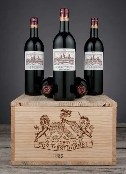 WINES OFFERED BY CHATEAU COS D ESTOURNEL Regarded by many as the finest wine within the northern commune of St-Estèphe, Château Cos d Estournel is as decadent as the chai that sits on its property.