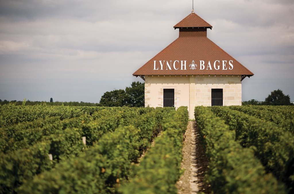WINES OFFERED BY CHATEAU LYNCH-BAGES A château with no magnificent façade or impressive portico, but with world-class works of art and sculptures inside.