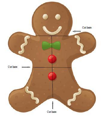 Section 4 - Play it Run, run as fast as you can relay race 1. Print and cut out 1 gingerbread man per team and cut along the lines as indicated. 2.