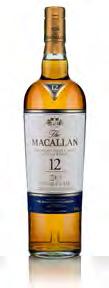 25 Apple Peaty 5 Citrus 4 Spicy Woody Vanilla 3 2 1 Oily Floral Dried Fruits The Macallan 12 Years Old Double Cask Aroma Creamy butterscotch, toffee apple, candied