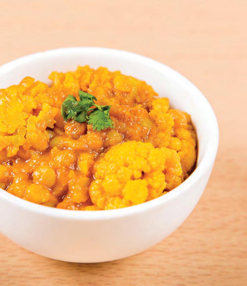 Lentil Lentil and & Cauliflower Cauliflower Dal Dal VOLUNTEERISM Get involved with your local community centre!