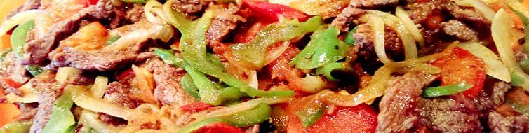 THE AÑEJOS EXPERIENCE OUR FAMOUS SIZZLING FAJITAS SIZZLING FAJITAS All Fajitas are grilled with green bell peppers, tomatos & onions, served with crema salad, flour tortillas & choice of rice or