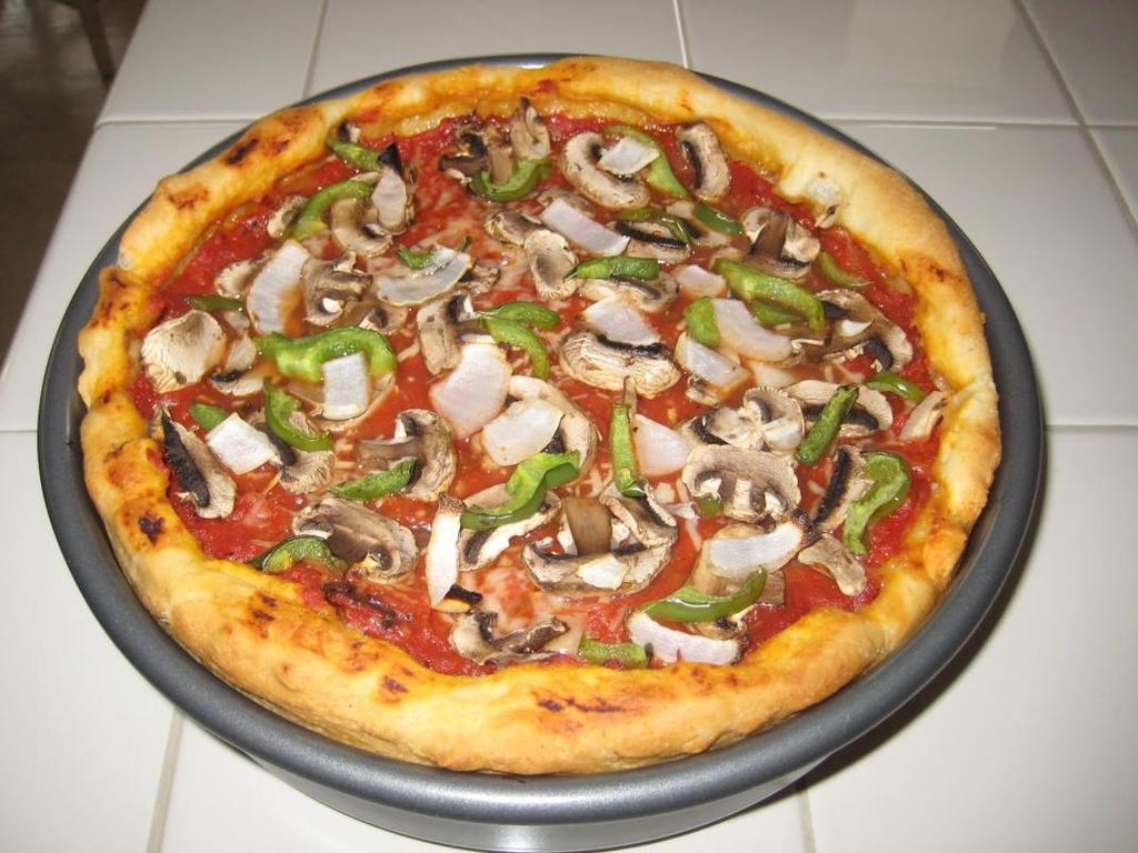 Pizza (Everywhere) Italian in Origin Americanized in Chicago