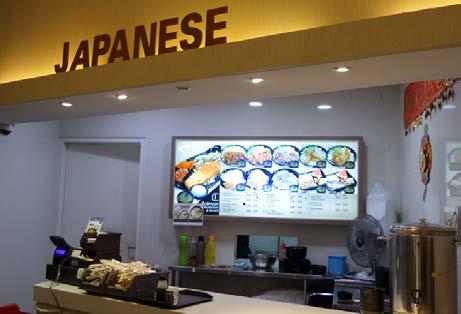 Enjoy Japanese cuisine at very affordable foodcourt prices.
