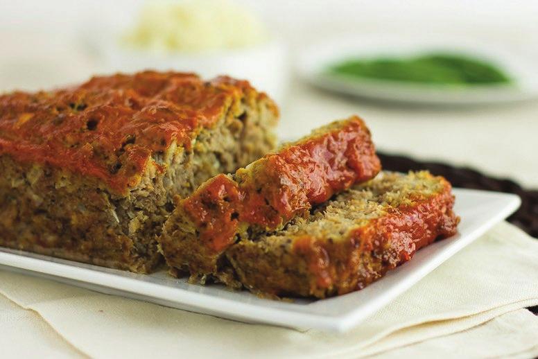 Homemade Turkey and Mushroom Meatloaf Recipe: R-1353 HACCP Process: Same Day Service # Of Servings: 100.00 Serving Size: 1 Slice Grams Per Serving: 131.23 Ounces Per Serving: 4.