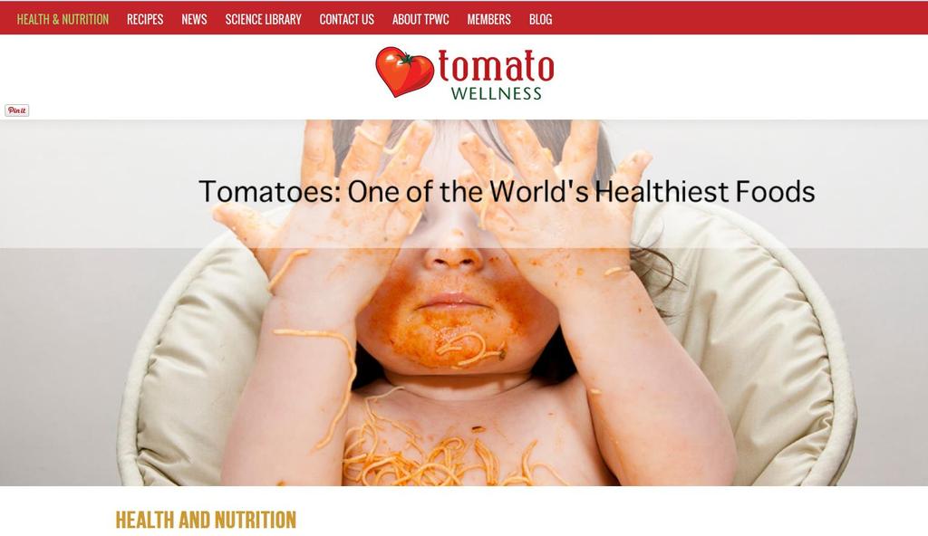 Tomato-TRITION Over 400 Research Studies On the Value Of Eating Tomato Products KEY NUTRITION PARTNER: TPWC (Tomato Products