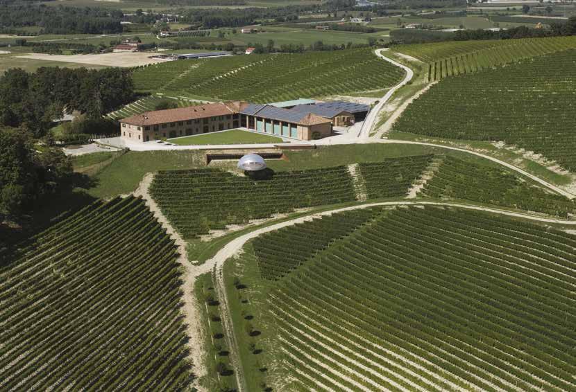 WINERY Ceretto Monsordo Bernardina Estate, Alba In 1987 the Cerettos chose this century old farmhouse on the outskirts of Alba and transformed it into a modern and wellequipped head office.