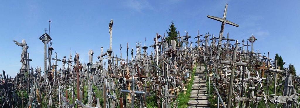 3. Hill of Crosses The Hill of Crosses - is a site of pilgrimage about 12 km north of the city of Šiauliai, in northern Lithuania.