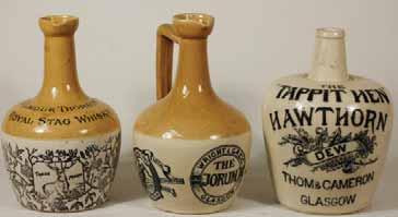 7 8 9 10 11 12 13 14 15 1. HUIA 1 Gal two tone jar, HUIA AERATED WATER CO, Classic pictorial with Huia bird, Pearson pm, Very R$550 (600-800) 2.