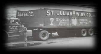Gilbert, Cellarmaster and Master Distiller, joins St. Julian 1976 St.