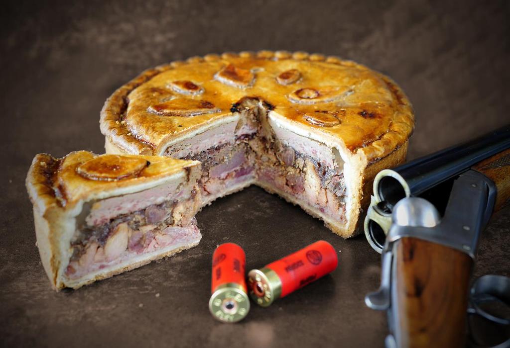 Gold Award Winning Game and Poultry Pork Pie 3 Star Gold GTA Award Winner Game and