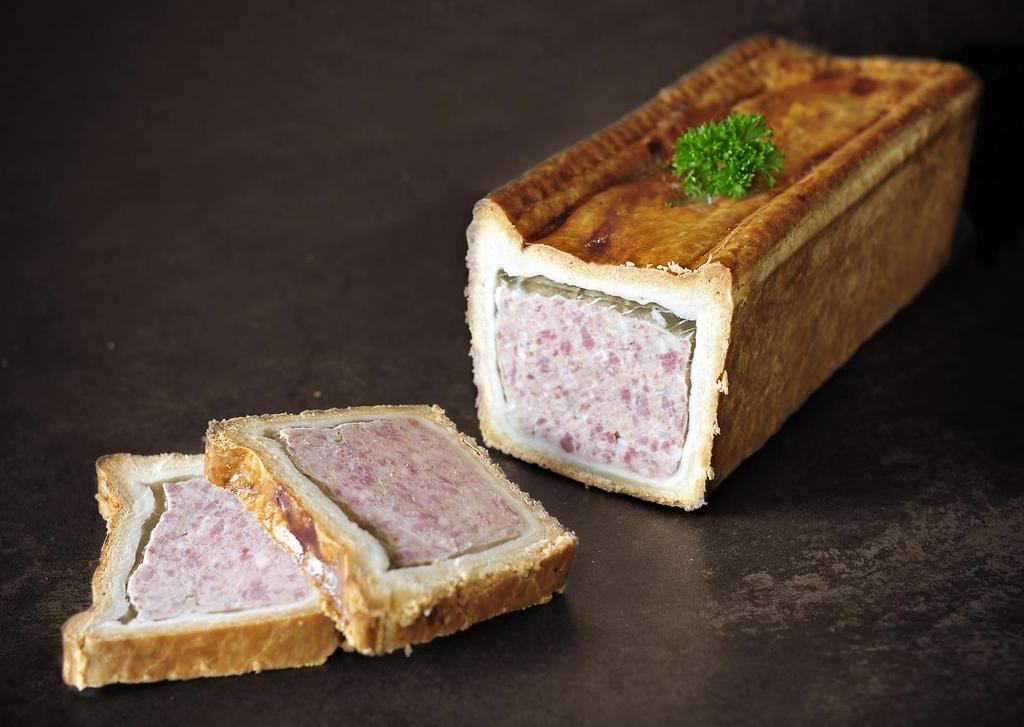 Traditional Pork Gala Pie Traditional Pork Gala Prime British Red Tractor pork pie meat with