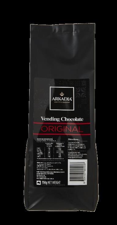 Standard Drinking Chocolate Premium Drinking Chocolate Cappuccino Topping