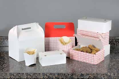 Fast Food / Deli Takeout Containers From fast food carryout to deli operations, our food boxes provide the convenience, protection and presentation your customers expect.