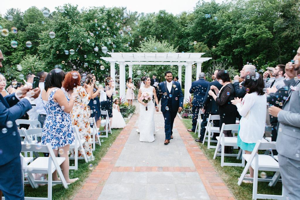 WEDDING CEREMONIES Ceremony Fee includes a 30 Minute Ceremony Prior To Your Five Hour Reception Set-Up & breakdown of Chairs at Ceremony Site White Garden Chairs for Outdoor Ceremony Site, Banquet
