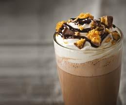With dark Belgian chocolate 27 With white Belgian chocolate 27 AFFOGATO 31 Vanilla ice cream topped with a shot of hot espresso HAVE A