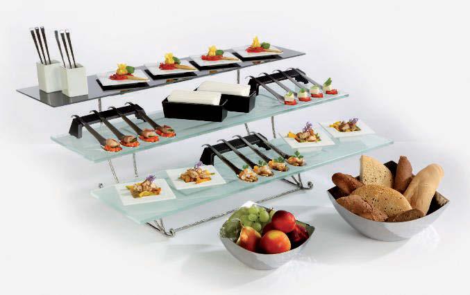 08 white glass 80x20 24 buffet platter hardened glass, rectangular, edges polished and deburred, 10 mm thick item version l x w in cm 5243 transparent glass