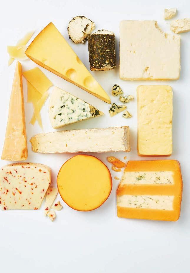 SAY CHEESE! Our selection of specialty cheeses rivals any cheese shop.