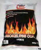 99 666372 Smokeless Coal FAMILY VALUE Firelighters 48 Pack 643g x