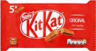CONFECTIONERY KIT KAT NEW YORK CHEESECAKE HOD Duo Range 216 Items HOD contains: Kit Kat Chunky Cheesecake x 9 cases 0.50 2 FOR KIT KAT Two Finger 5 Pack 103.