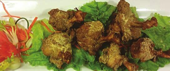 95 You get 4 Thai curried shrimp cakes deep fried and