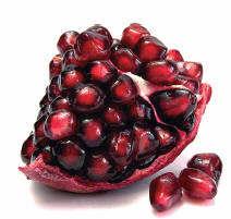 form and other vital elements a diverse array of tannins- particularly hydrolysable tannins- and the most important anti-oxidants. Pomegranate also includes carbohydrates, acids, and minerals.