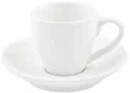 CROCKERY BEVANDE NEW CONO Sleek stylish cups and saucers for all tea and coffee styles.