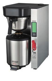 It s the ideal solution where 240 cups or more can be served a day, reducing coffee preparation costs and delivering consistent flavor in every cup.