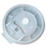 , Clear 1M Cold Cup Lids Clear PET lid with straw slot.