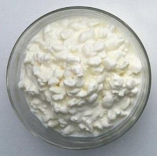Cottage Cheese Contains: Milk 80cal 6g 1g 0g 13g 410mg 4g Serving Size = 4 oz.
