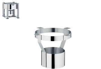 Burner Holder Coffee Urn CHANGE Fitting for coffee urns 10 and 15 l CHANGE Cromargan / stainless 18/10