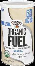 2 Organic Valley Organic Fuel Whey Protein Powder 12 oz.