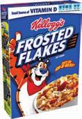 Frosted Flakes, 15 oz., Corn Pops, 1.5 oz., Froot Loops or Apple Jacks, 1.