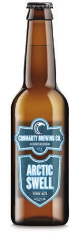 4.5% ABV. 3.38 per litre Arctic Swell Cromarty Brewing Co.