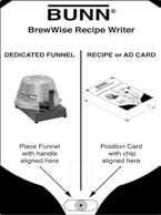 ! BRW BrewWISE Recipe Writer W/Software V1.24 To reduce the risk of electric shock, do not remove or open cover. No user-serviceable parts inside. Authorized service personnel only.