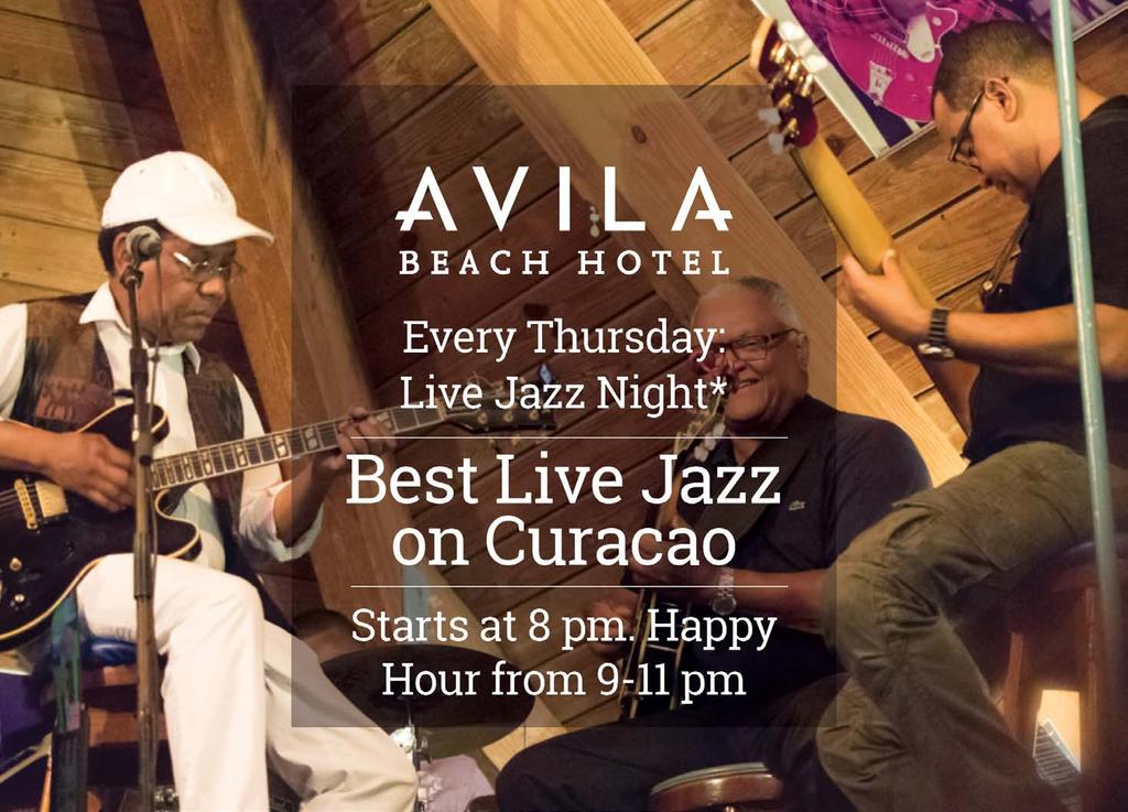 Thursdays *Live Jazz Night Blues Bar & Restaurant Open from 6.00-0.