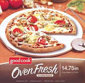 Hard 0/18/18 Buy 1 Good Cook Pizza Stone for $9.