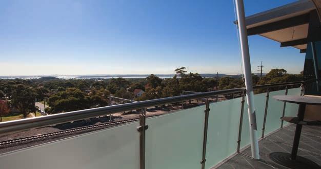 spectacular panoramas to the Sydney CBD Skyline.