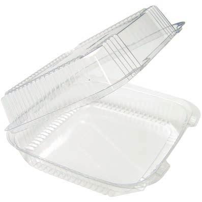5 200 YLI860320000 EarthChoice 32oz Clear Deli Container w/lid 7.5 6.5 2.70 200 EarthChoice PLA Clam Shell and Deli Containers* 0 F / 18 C << Temperature range for these