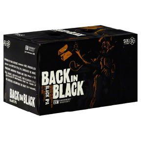 21 st Amendment Brewery Back In Black Back in Black is a year-round beer available in six pack cans and on draft.