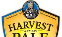 3.9 Castle Rock Harvest Pale Distinct hop flavour leads to a crisp finish. 3.