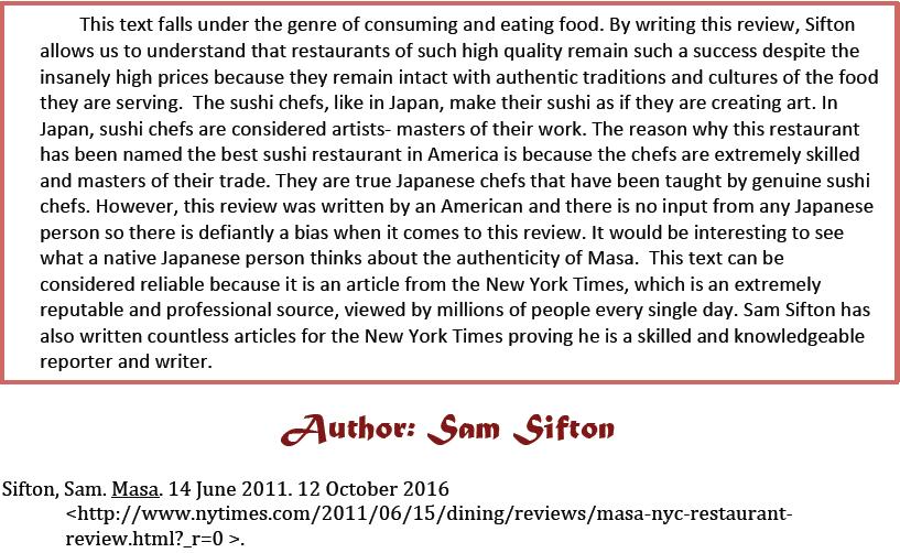 Masa In this restaurant Review Sam Sifton talks about Masa, America s most expensive sushi restaurant.