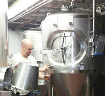 Dave brewed at the Gardner Ale House for nearly 9 years and has since moved on to open his own Flying Dreams Brewery in Wormtown s old location.