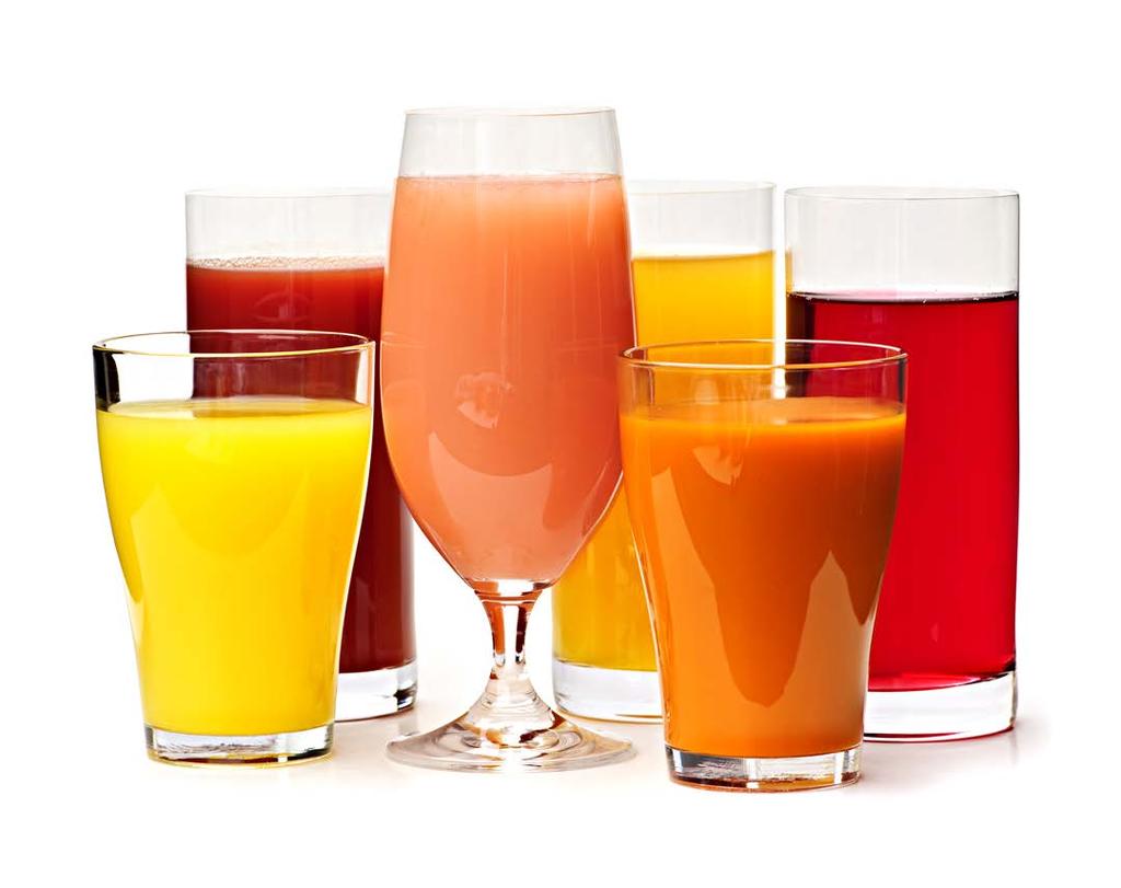 FRUIT & VEGETABLE JUICE Limits juice to no more than once per day for